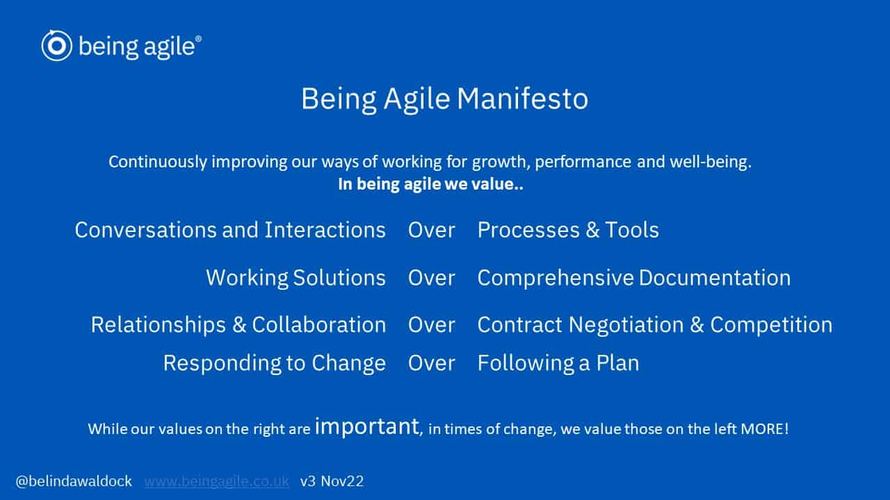 Agile Manifesto for Business Nov22