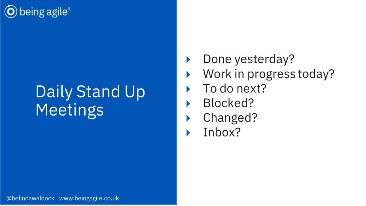 Sprint Check In Stand Up Meetings Being Agile Sprint Check In Stand Up Meetings Being Agile