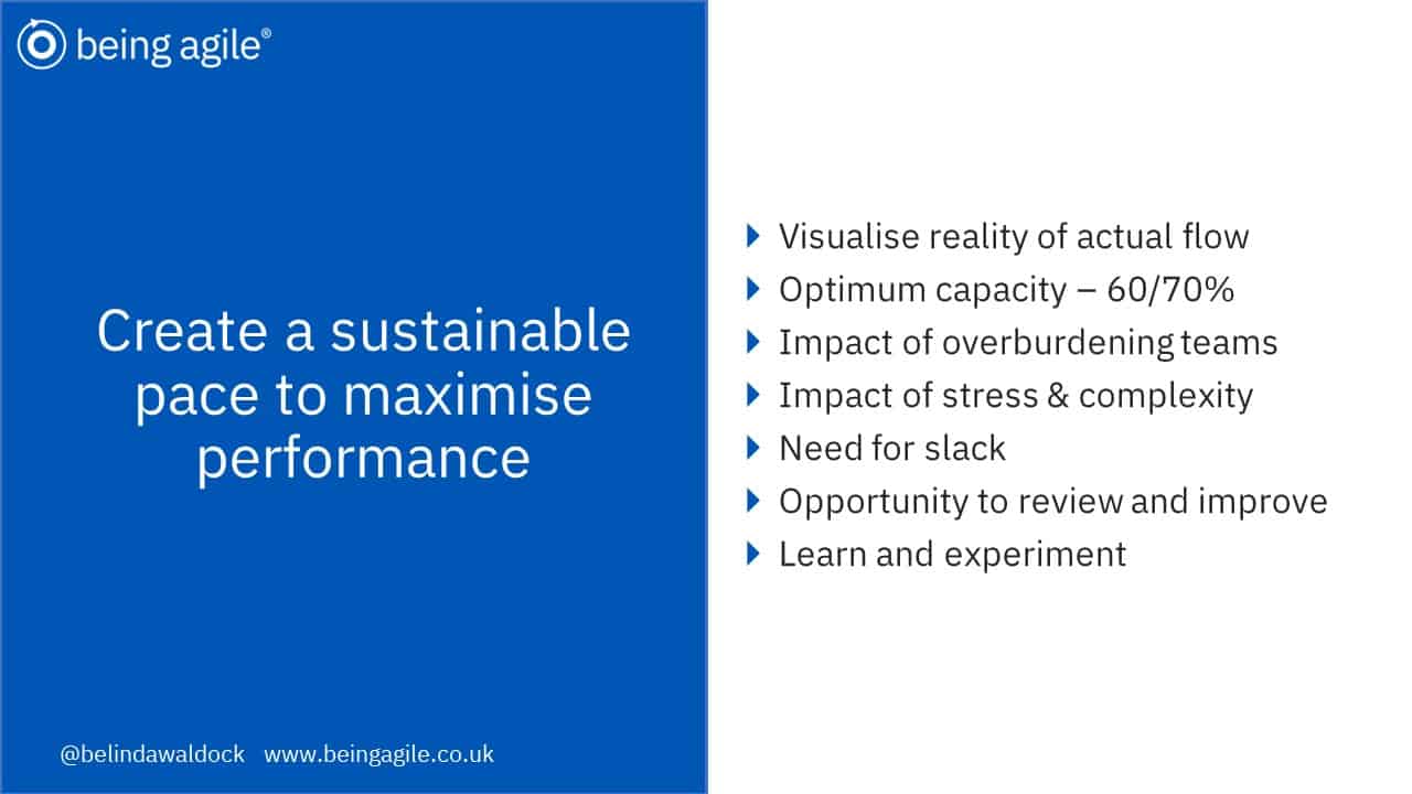 sustainable pace - agile planning