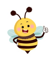 agile bee thumbs up