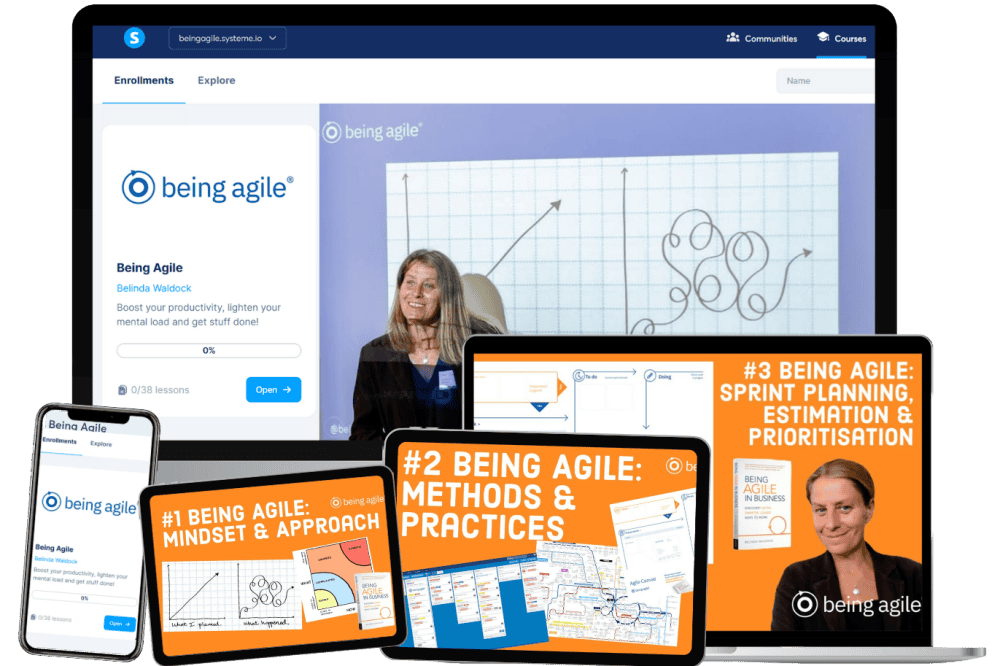 agile online course image