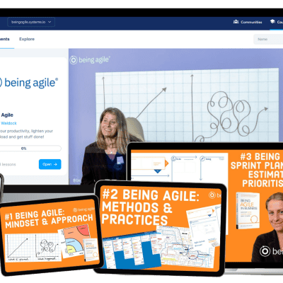 agile online course image